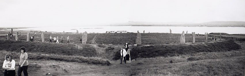 Ring of Brodgar - Panorama aus dem Vordigitalzeitalter