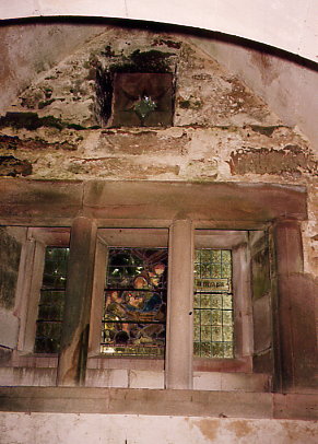 Melsetter Kapelle - Innenaufnahme Altarfenster