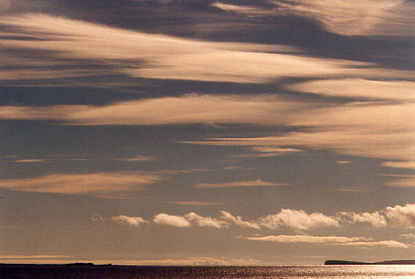 Wolkenformationen am Cantick-Head