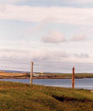 Cantick Head: Blick Richtung Martello-Tower Hackness