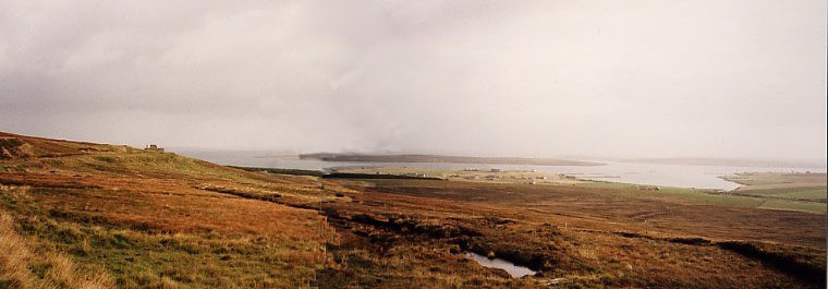 Lyness - Bastel-Panorama über die alte Base