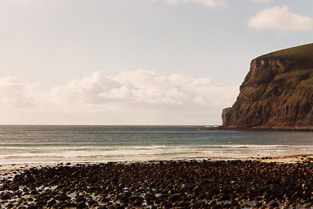 Rackwick Bay - hier um die Ecke ist der Old Man