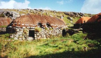 Gearrannen - Blackhouse-Restaurierung