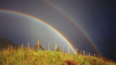 Doppelter Regenbogen