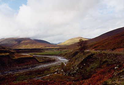 Blick Glen Roy Falls Richtung Brae Roy Lodge