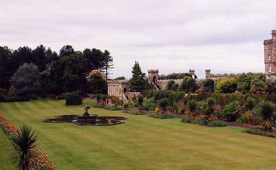 Culzean Castle: formal garden