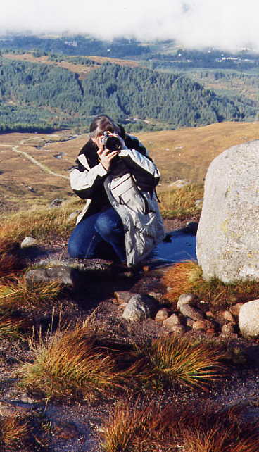 Nevis Range - Tanja im Fotorausch