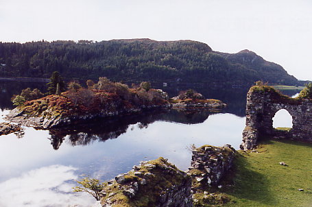 Strome Castle- Blick nach Süden