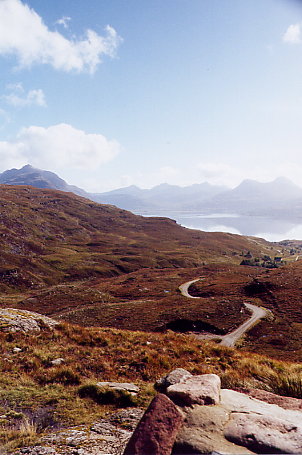 Loch Torridon - vom Bealach Gaoithe aus