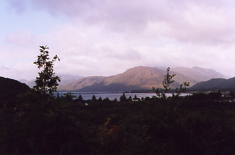 Ausblick Richtung Loch Linnhe