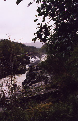 Stromschnelle im Glen Orchy