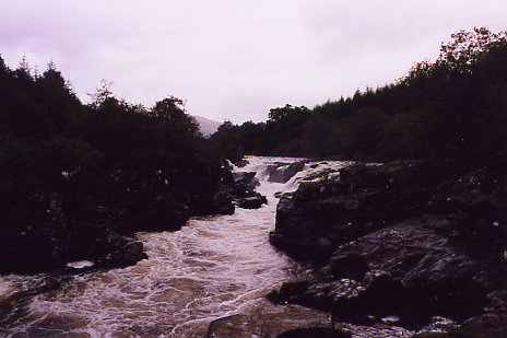 Stromschnelle im Glen Orchy