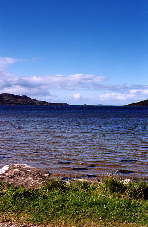 Tioram - Blick Richtung Muck und Eigg