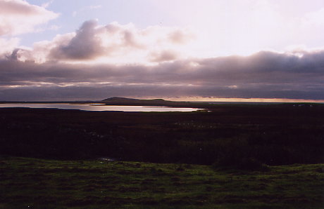 Abendstimmung über Loch Gorm