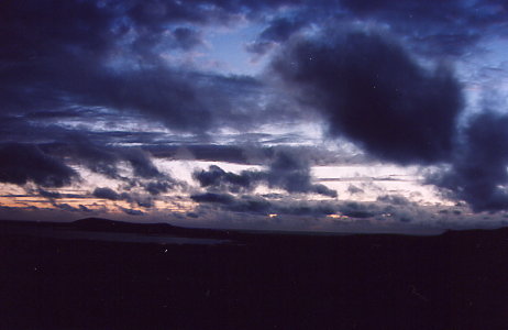 Abendstimmung über Loch Gorm