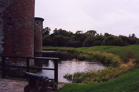 Caerlaverock Castle - Frontansicht