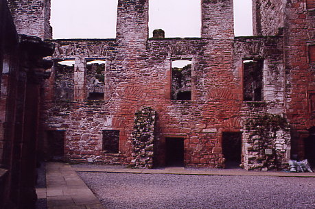 Caerlaverock Castle - Westflügel