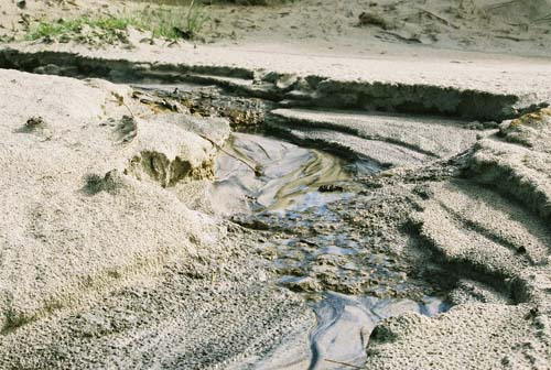 Sanna Bay - Canyon en miniature