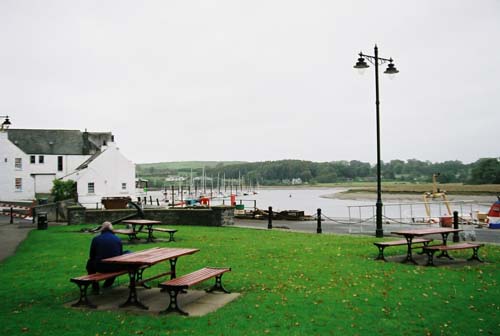 Kirkcudbright - Blick Richtung Bootshafen