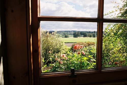 Ausblick von unseren Tisch