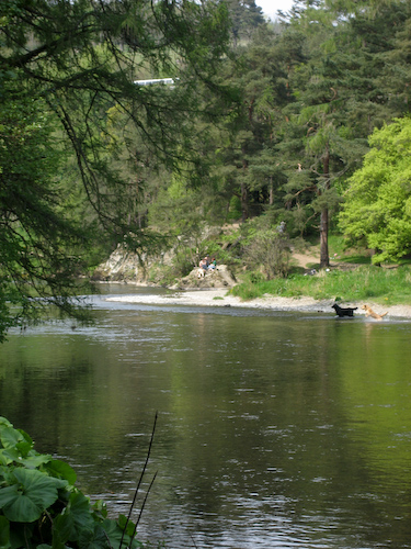 und schon wieder rein ins Wasser